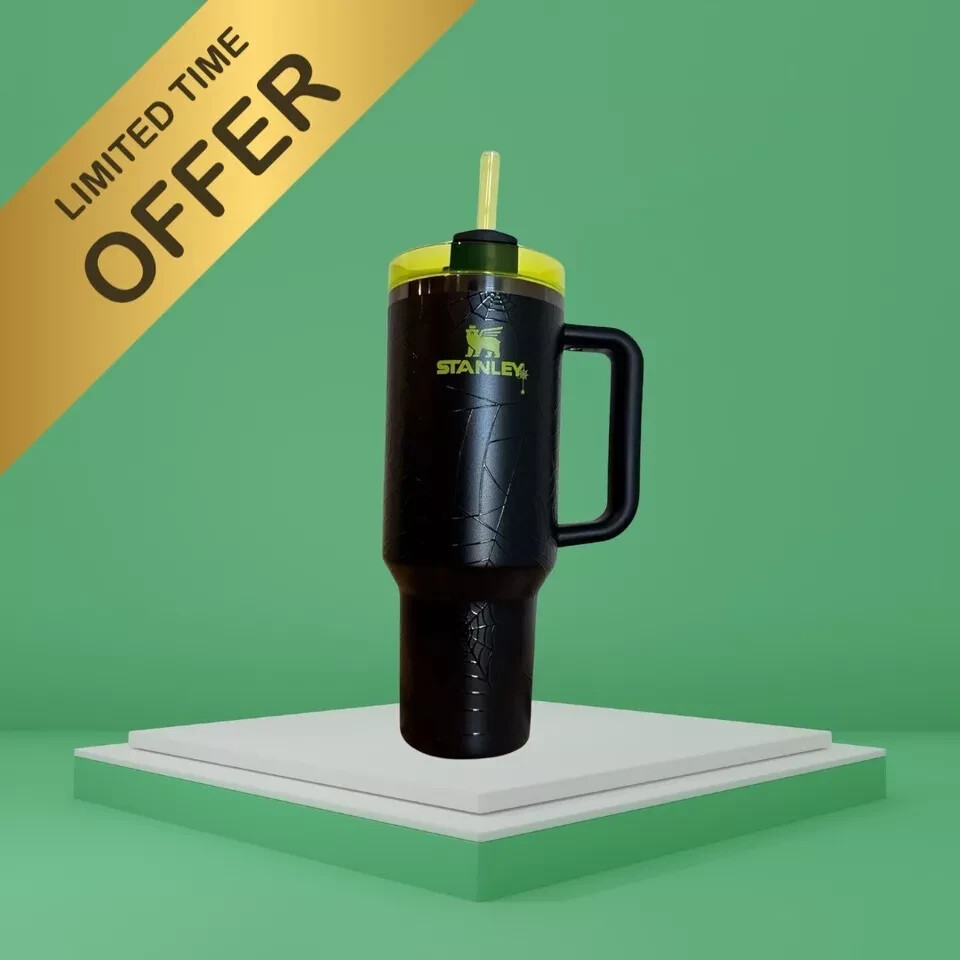 Stanley 40oz Halloween Quencher H2.0 Glow Tumbler Sealed Box