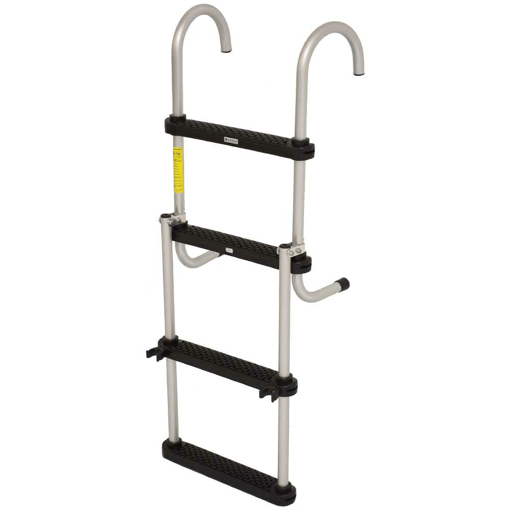 Toonmate Pontoon Boat Removable Folding Ladder S-1863 | 4-Step
