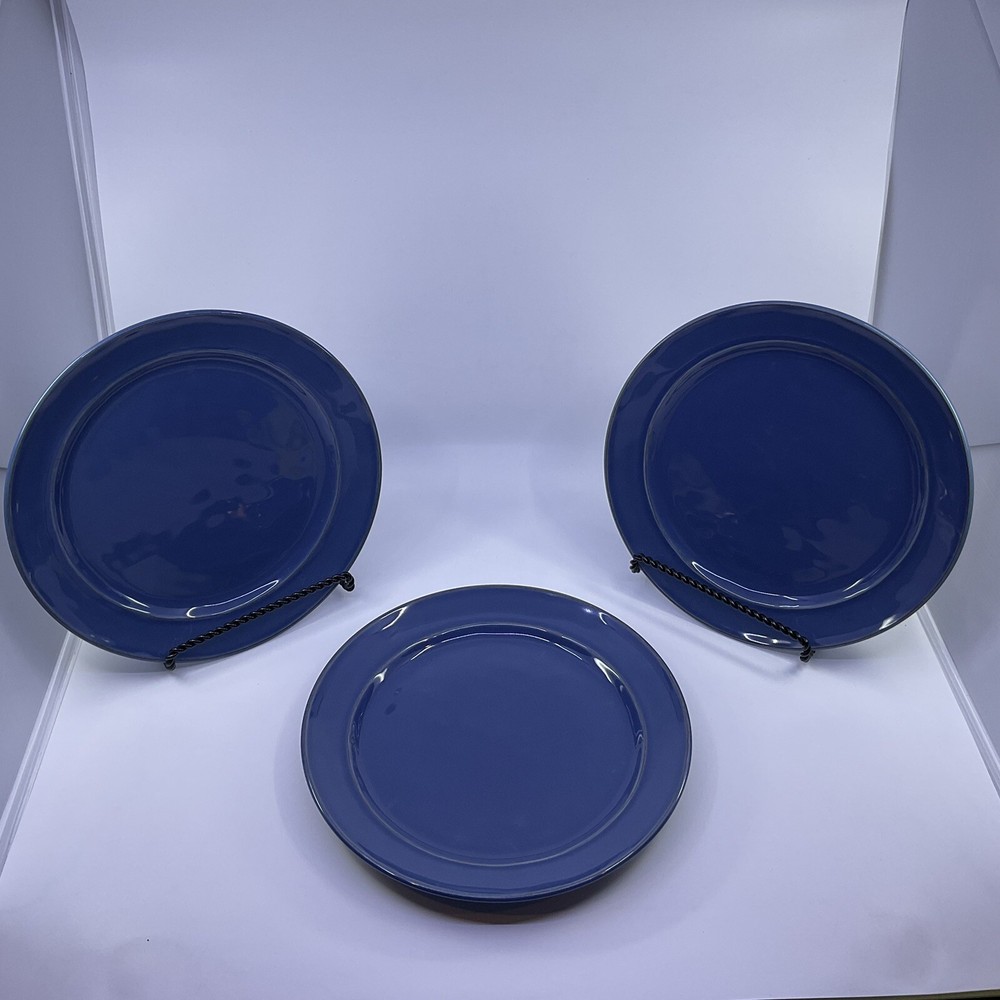 Pottery Barn Cambria Ocean Blue Salad / Side Plates 9 3/8