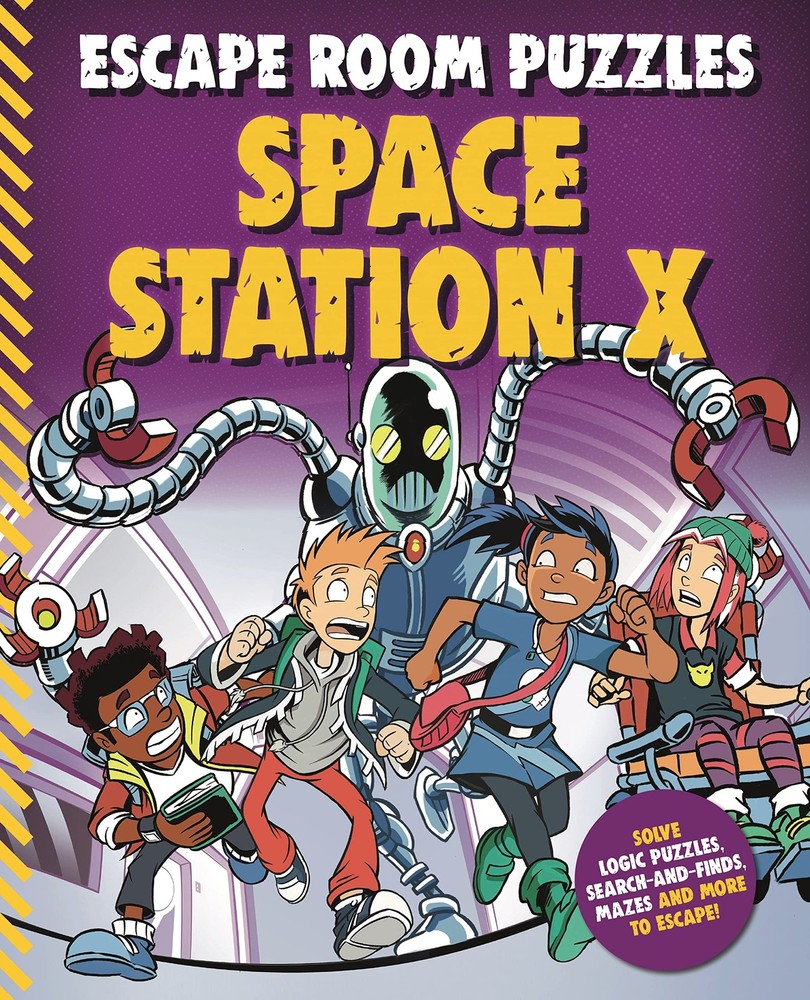 Escape Room Puzzles: Space Station X - paperback Editors of Kingfisher