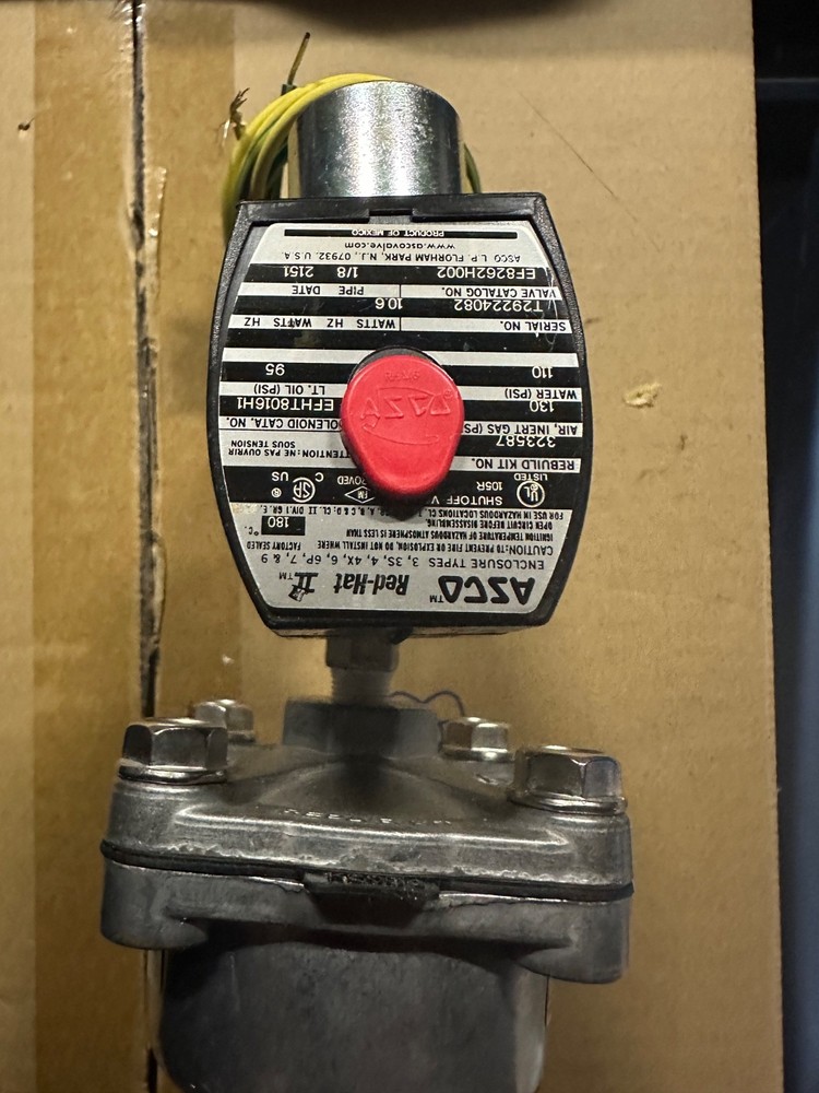 ASCO 8210G002 1/2 Inch 2 Way Solenoid Valve