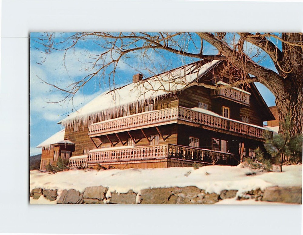 Postcard Trapp Family Lodge Stowe Vermont USA