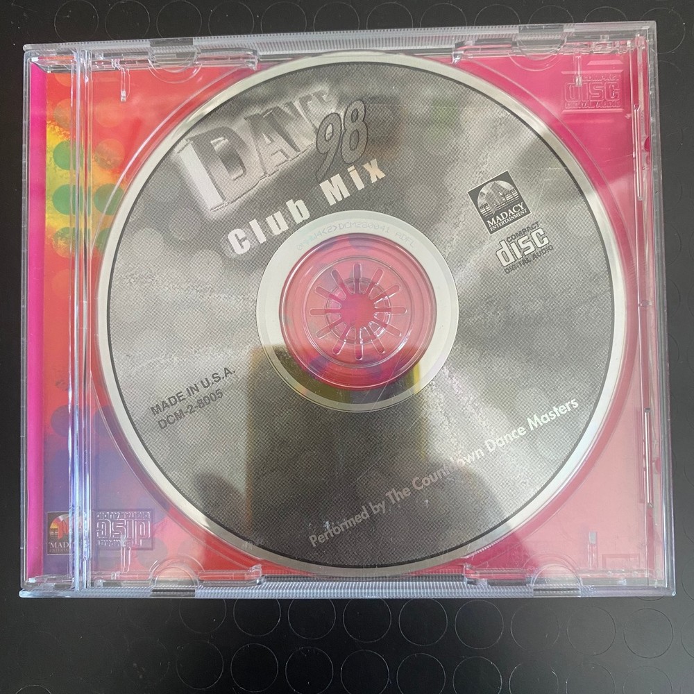 Countdown Dance Masters – DANCE 98 Club Mix CD 1998 Dance Pop Madacy Hits