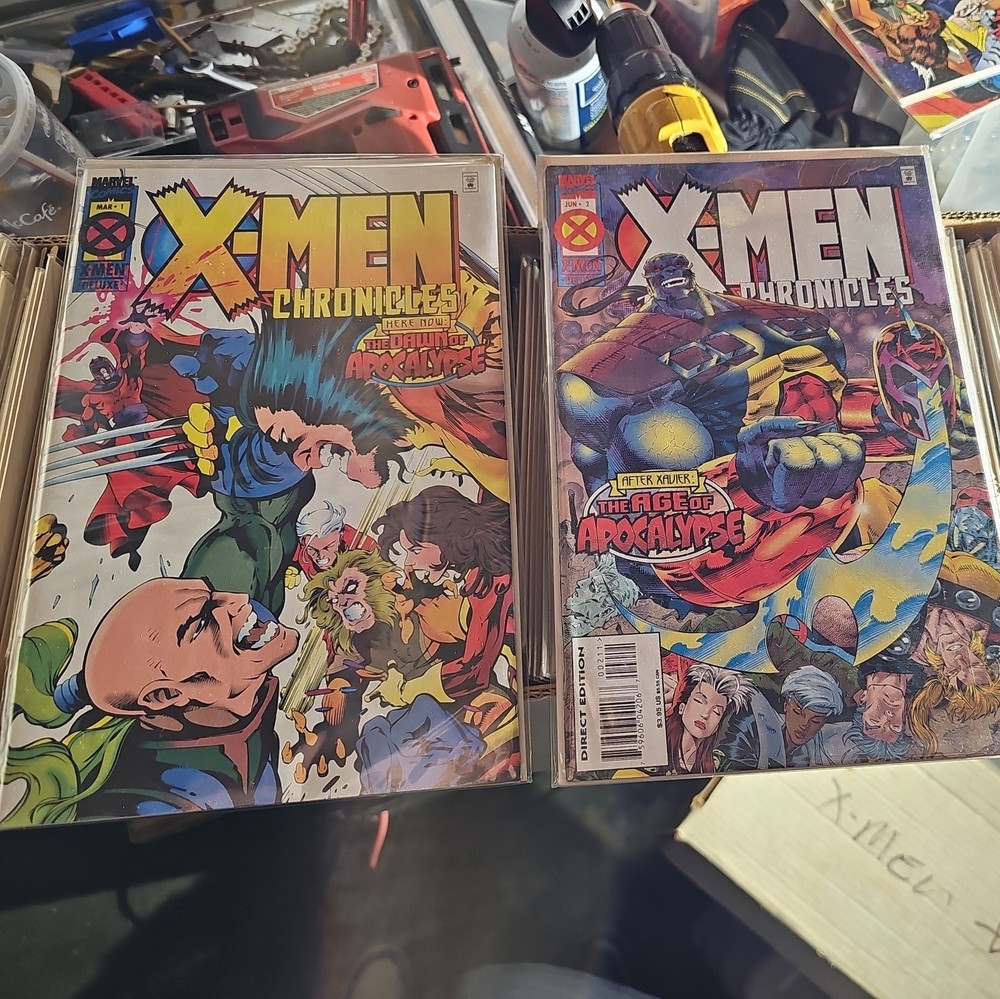 X-Men Chronicles #1-2 COMPLETE SET (Marvel Comics 1995) Age of Apocalypse