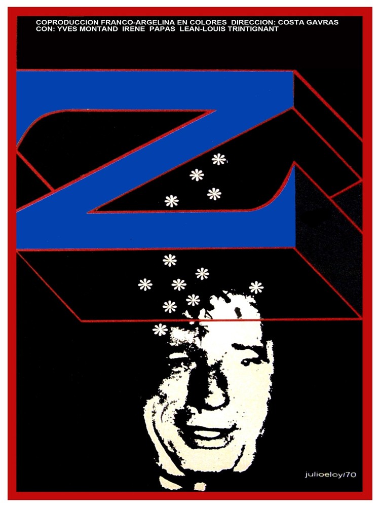 Z Movie French-Argelina Decoration Poster.Graphic Art Interior design.3550