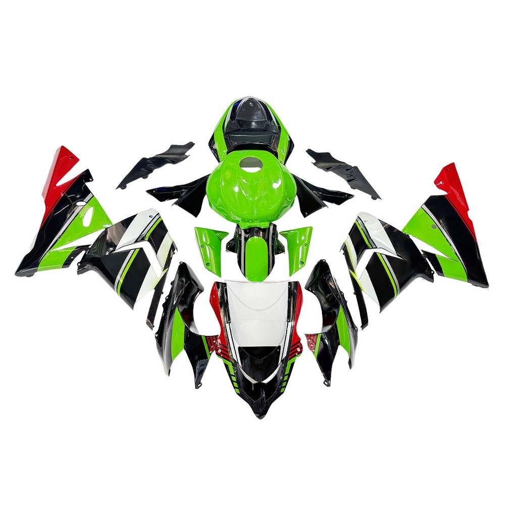 Green Black Fairing Kit for 2004 2005 Kawasaki Ninja ZX10R Injection Bodywork