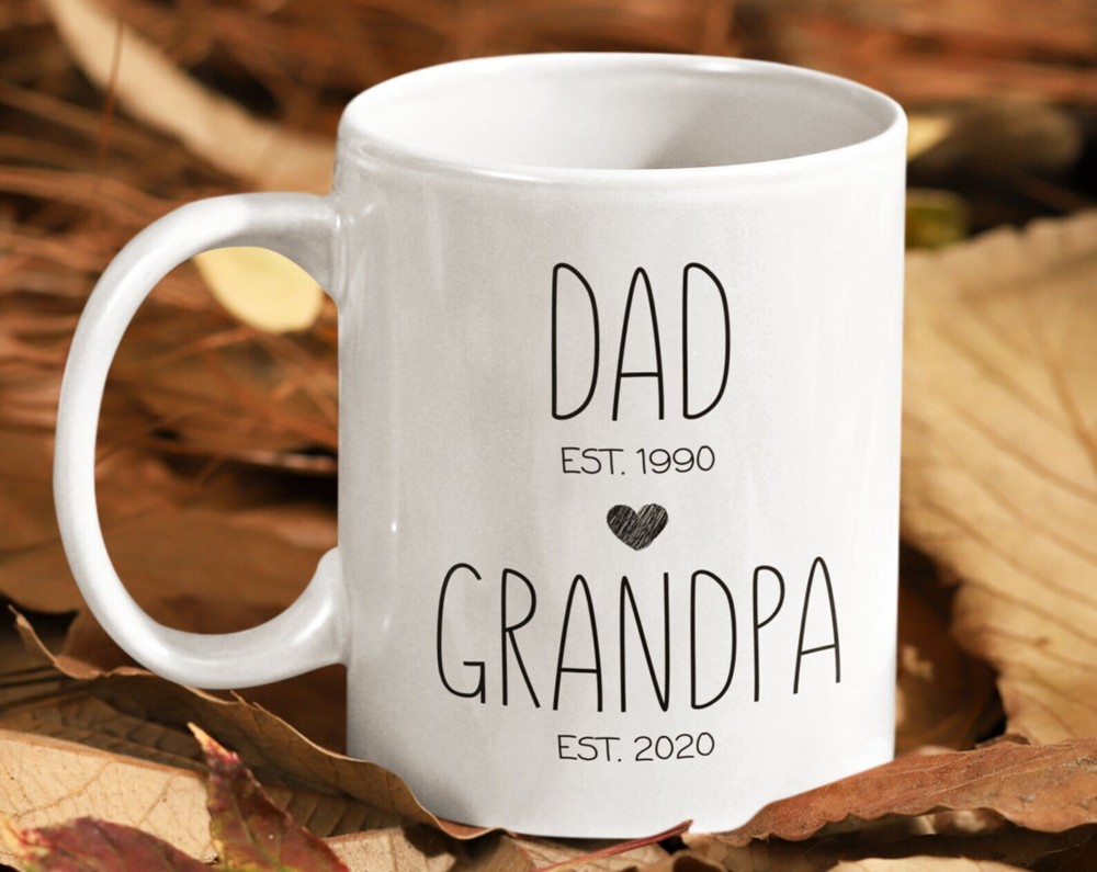 Dad Grandpa Mug New Grandpa Gift First Time Grandpa Gift Future Grandpa Gifts