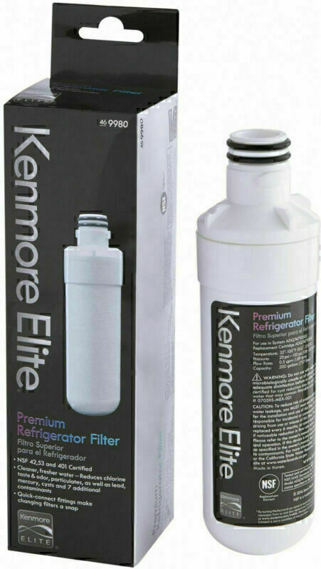 2-Pack Kenmore Elite 9980-KM Replacement Refrigerator Water Filter 9980 469980
