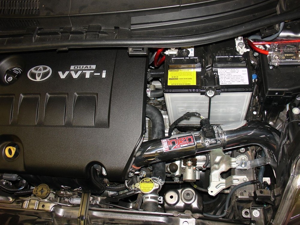 Injen Cold Air Intake Kit CAI Black for 2008-2012 Scion xD 1.8L