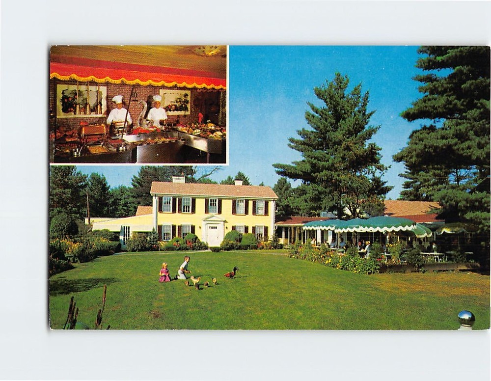 Postcard The Lord Fox Foxboro Massachusetts USA