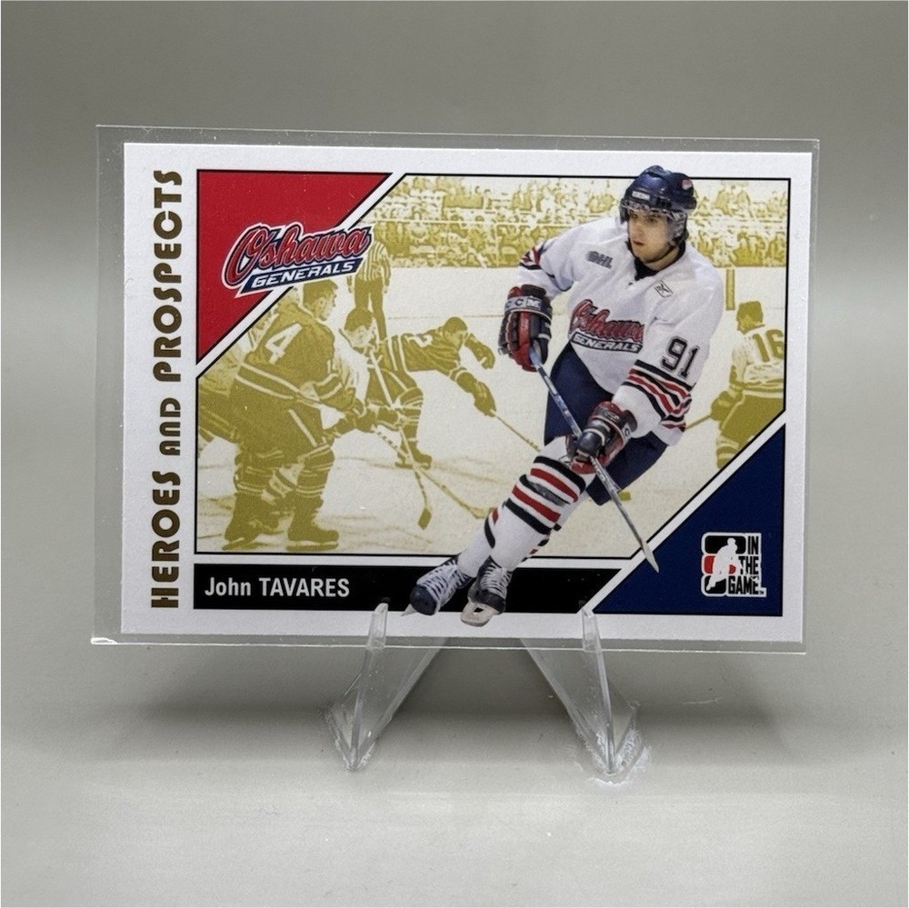 In the Game Heroes and Prospects John Tavares #74 Oshawa Generals OHL Ice Hockey