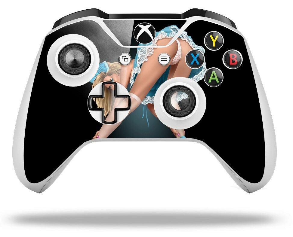 Skin for XBOX One S / X Controller Alice Pinup Girl Vinyl Decal