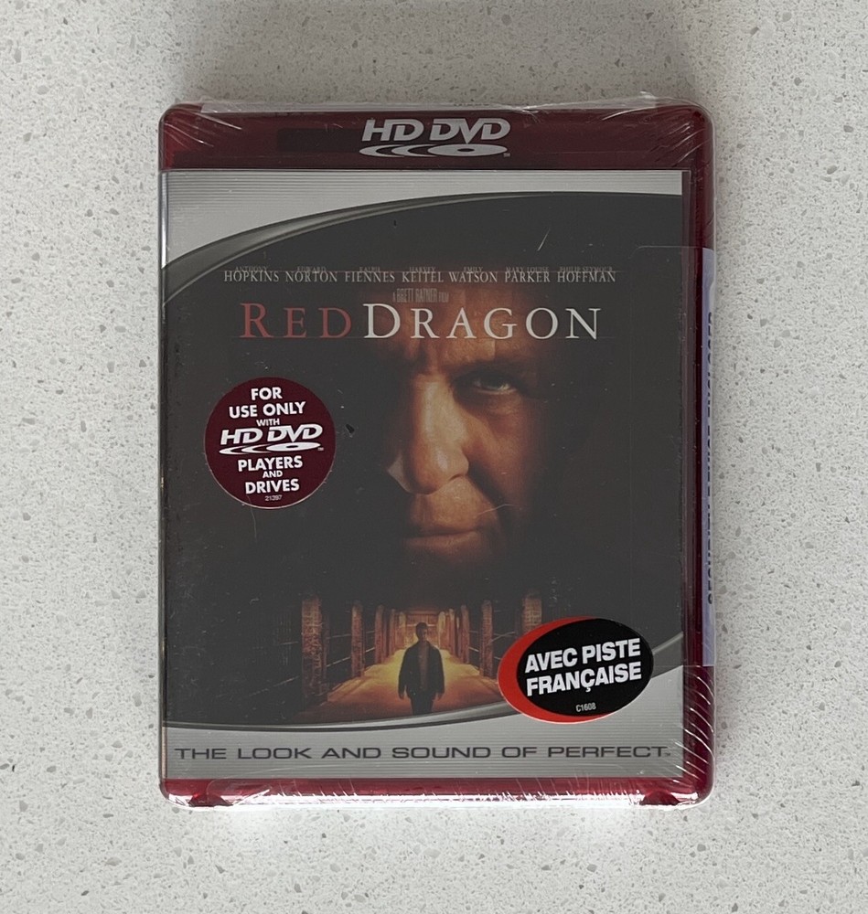 Red Dragon HD DVD Brand New Sealed Original Packaging