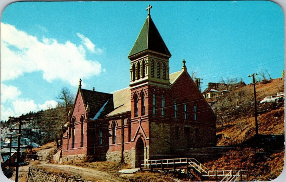 Central City CO-Colorado, St. Mary's Catholic Church, Vintage Postcard