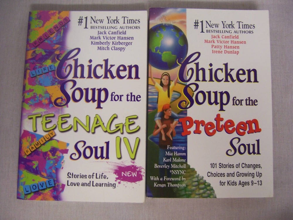Chicken Soup For The Soul Books Teenage Soul Iv & Preteen Soul
