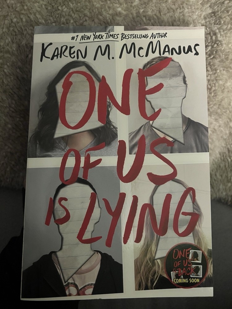 One of US Is Lying by Karen M. McManus (2023, Trade Paperback)