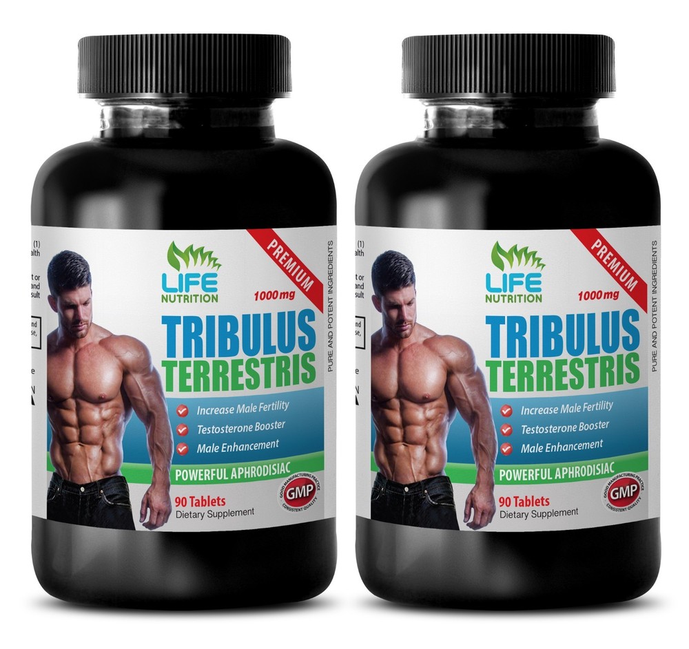 Testosterone Booster Tribulus Terrestris 1000mg Super Strength Ultimate Pills 2B