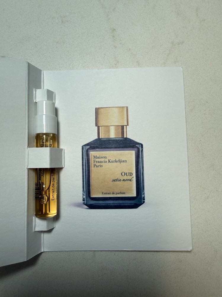Maison Francis Kurkdjian OUD Satin Mood Extrait de Parfum Sample Spray-2ml/.06oz