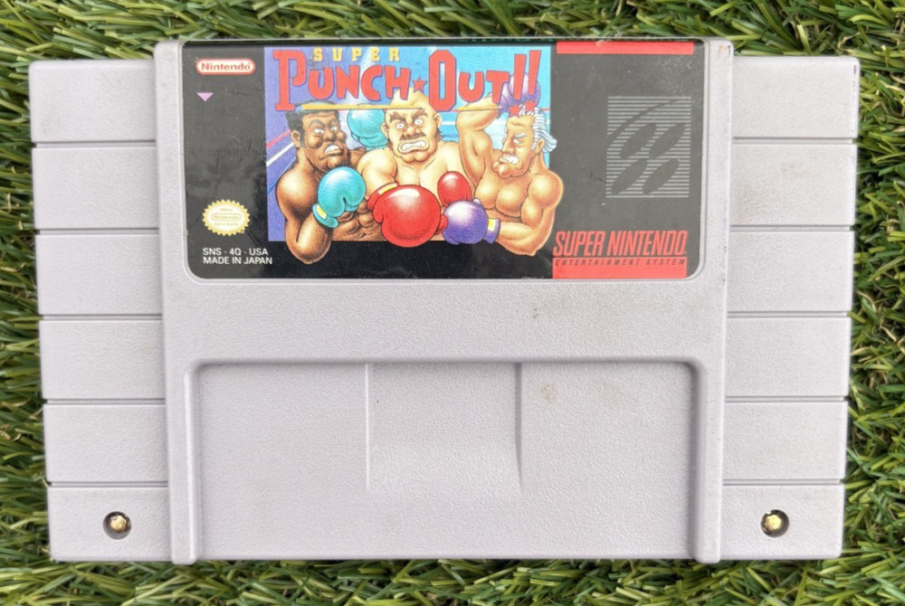 Super Punch Out SNES Super Nintendo Video Game Cartridge 1994