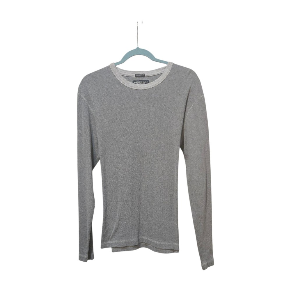 American Eagle Vintage Slim Fit Long Sleeve Knit Thermal Men's Shirt L