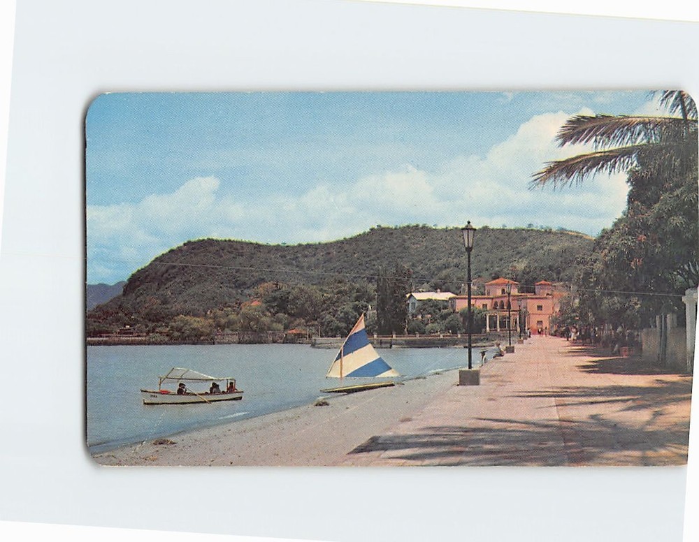 Postcard Walk on the Beach of Chapala Mexico