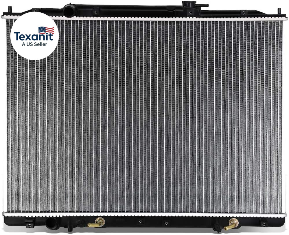 CU13065 1-Row Aluminum Core Radiator Engine Cooling Compatible with 09-15 Honda