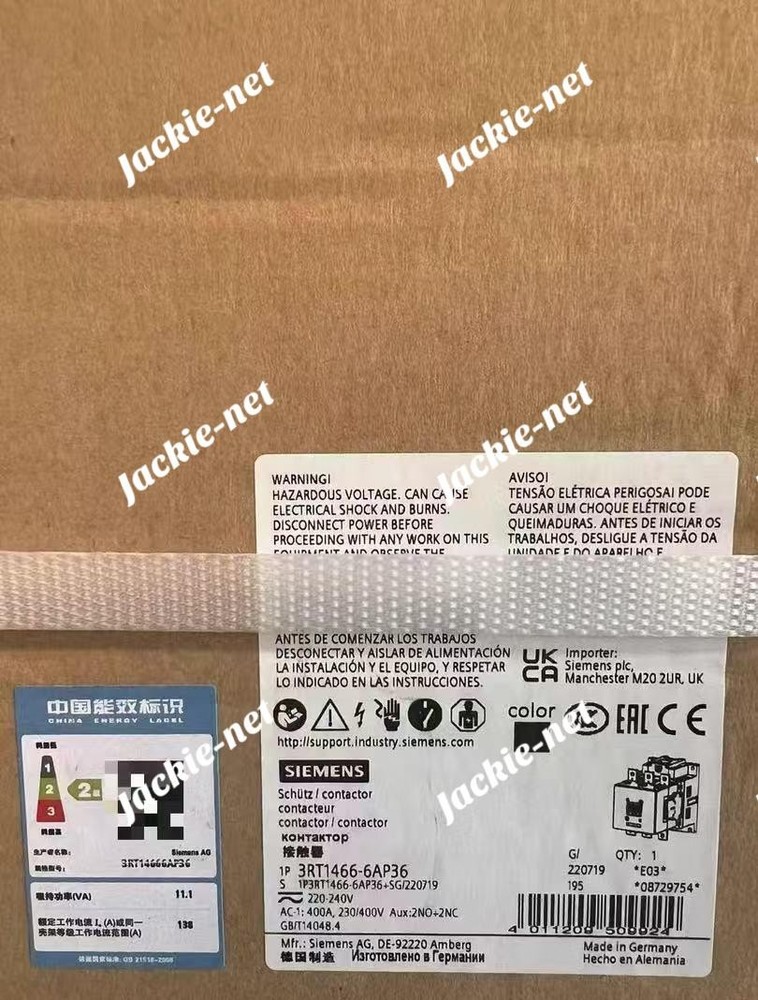 1PCS NEW 3RT1466-6AP36 VIA DHL/FedEx &&