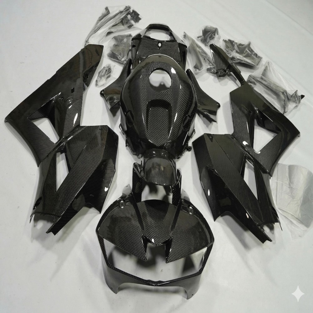 NTUA Fiber Carbon Look ABS Fairing Fit For Honda CBR600RR 2013-2025 Bodywork a0