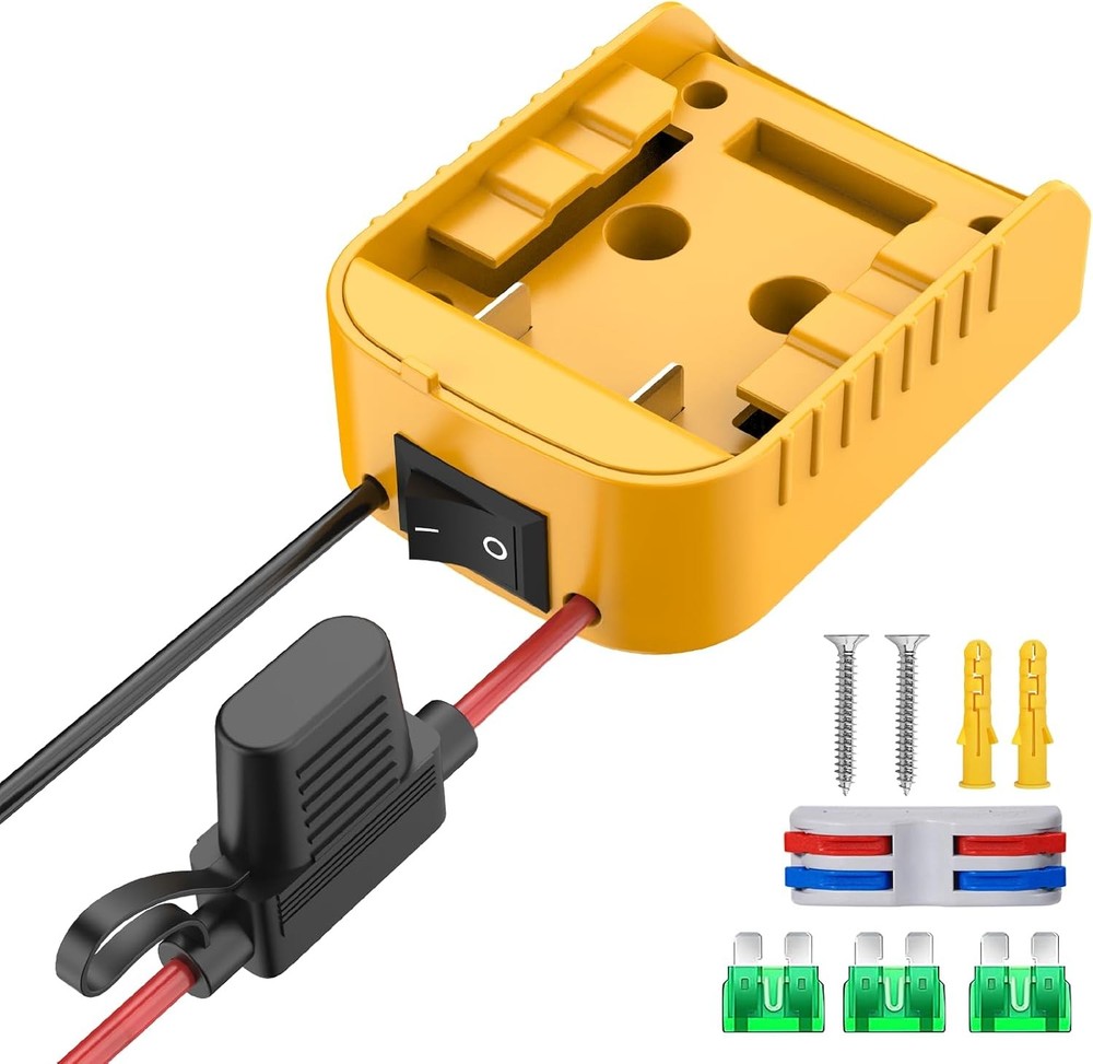 for Power Wheel Adapter Compatible with Dewalt 20V Battery Converter 1-PACK