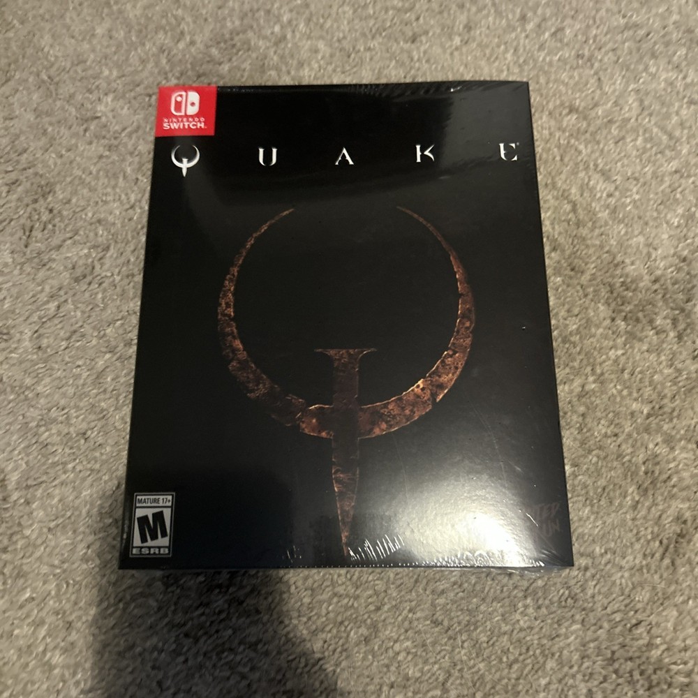 Quake Deluxe Edition Limited Run Games Nintendo Switch Brand New, Factory Sealed