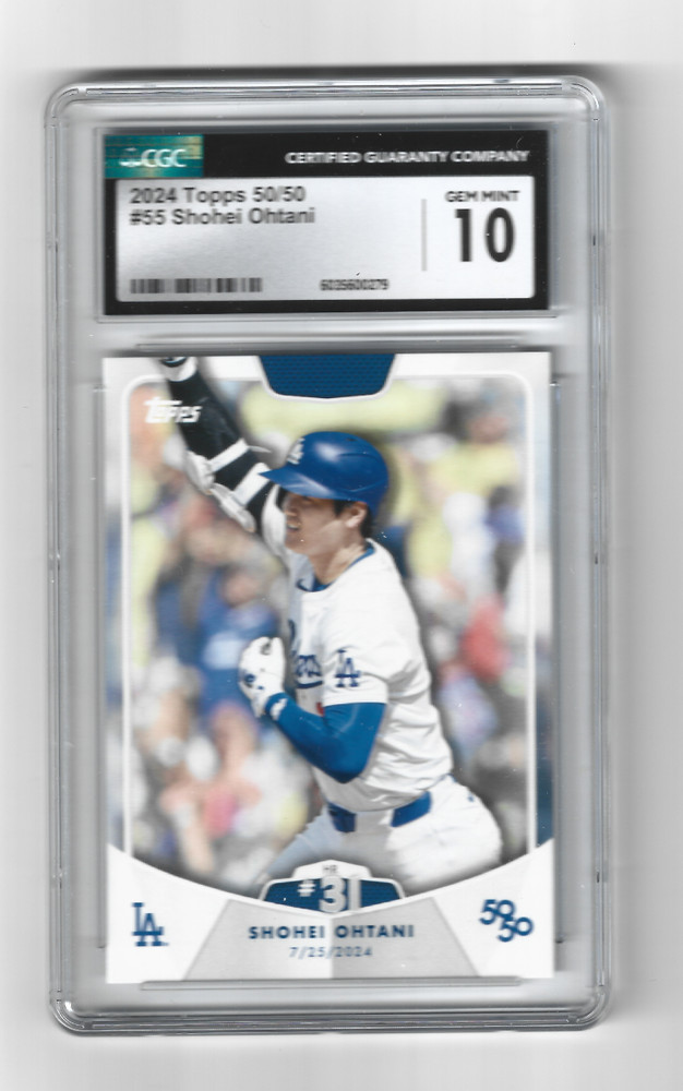 2024 Topps 50/50 Shohei Ohtani #55 CGC 10 GEM MINT