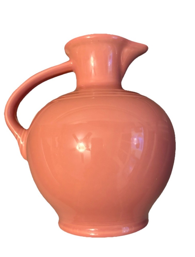 Fiesta Homer Laughlin USA Fieastware 60 Ounce Carafe Pitcher Peony Pink 8