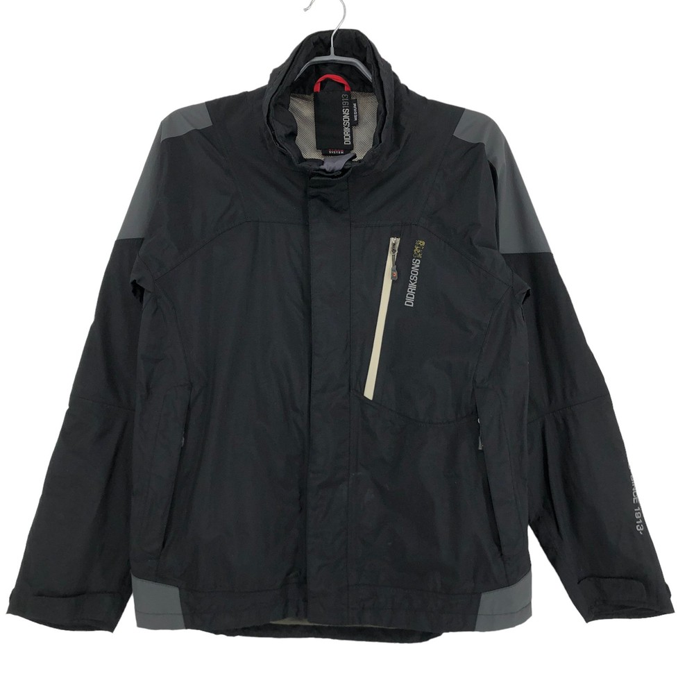 DIDRIKISONS Men Storm System Hooded Jacket Coat Size M