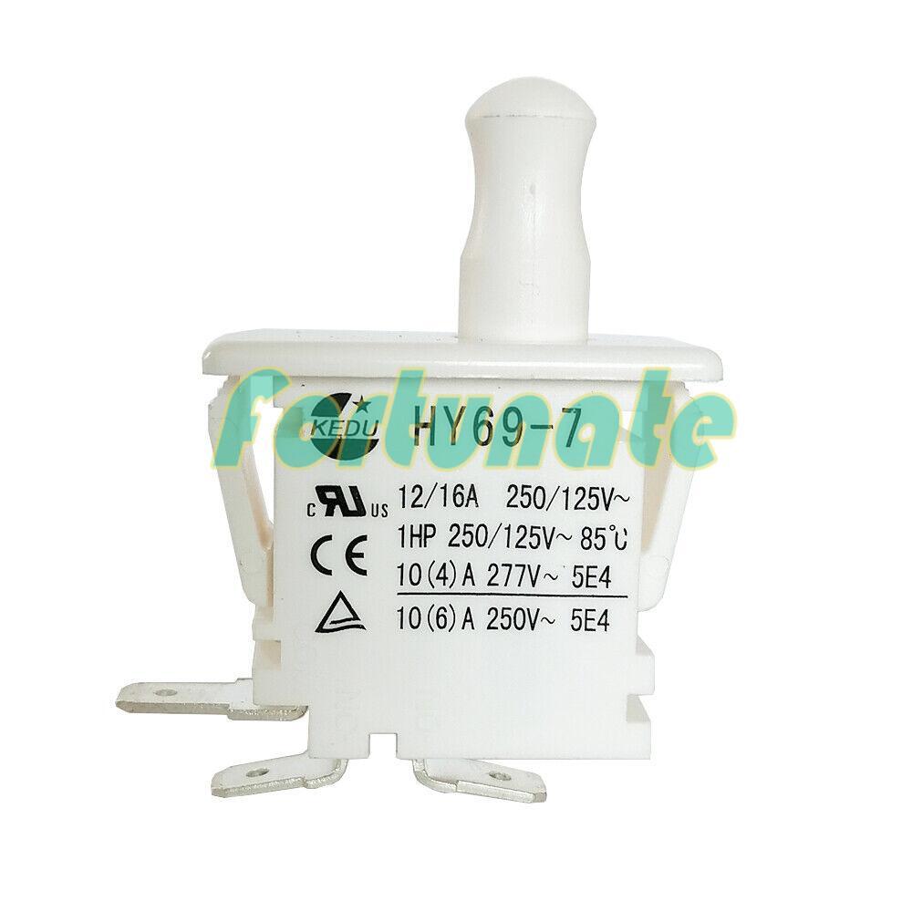 QTY:2 NEW For KEDU HY69-7 Electric Micro Switch Microswitches