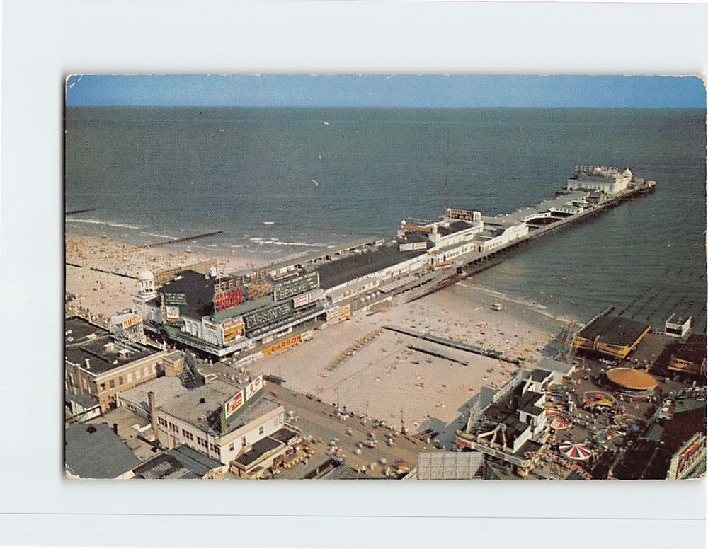 Postcard World Famous Steel Pier Atlantic City New Jersey USA