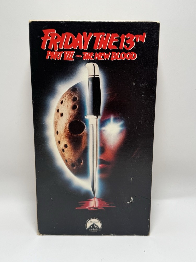 Friday the 13th Part VII: The New Blood (1988) VHS Amazing Condition