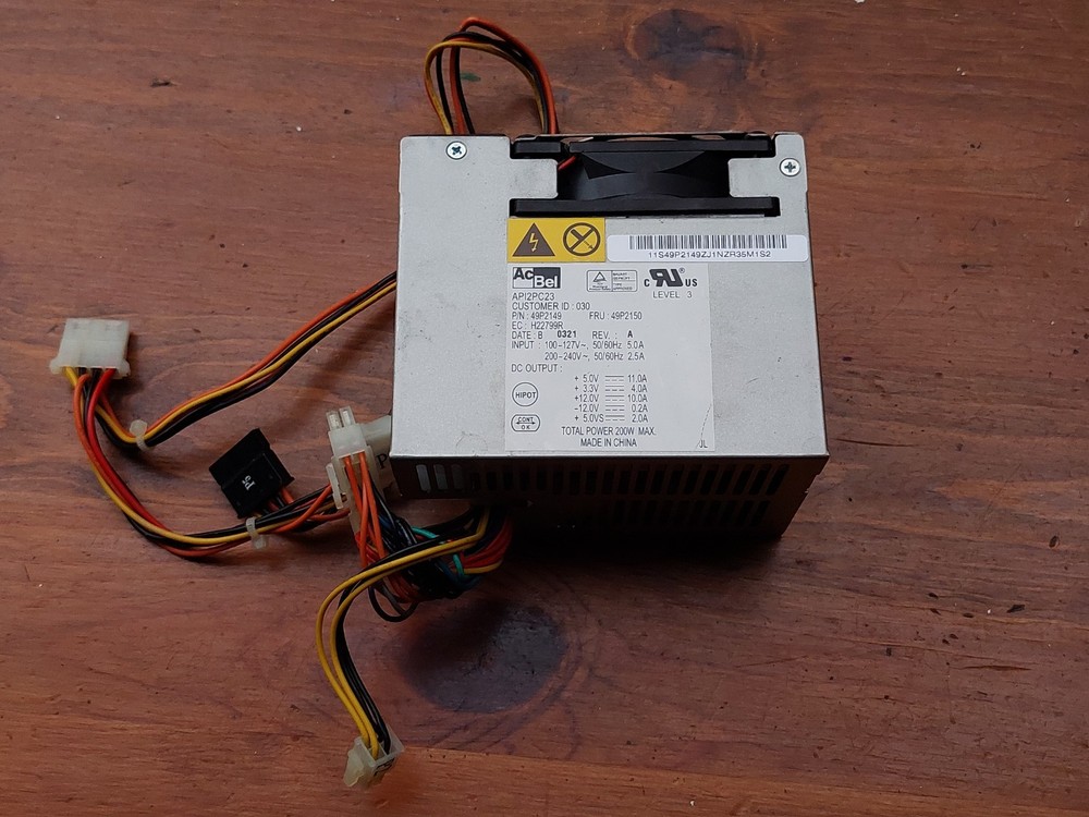AC Bel API2PC23 Power Supply P/N 49P2149 – Used – Tested & Working
