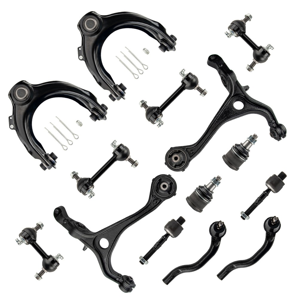 2004-2008 Acura TSX 14-Piece Front Control Arm & Tie Rod Suspension Kit