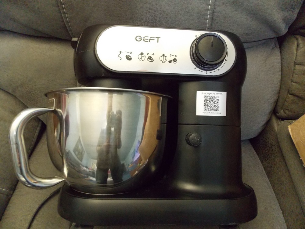 GEFT GE 8615 Stand Mixer-5.5 liter 6-Speed Kitchen Mixer with 600W