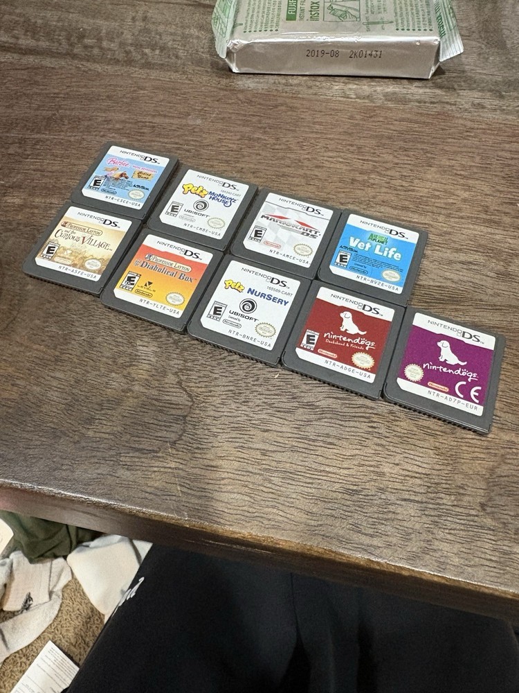 Tested And Working 9 Game Lot : Nintendo Ds Games