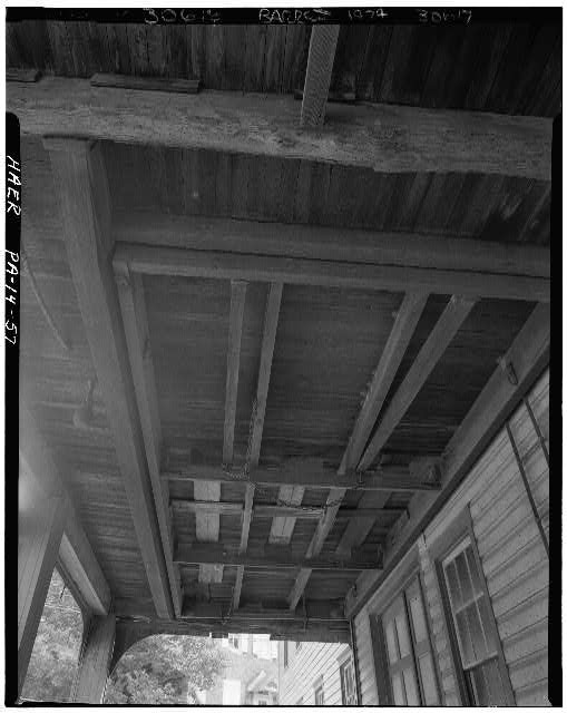 57. August 1974. ELEVATOR, VIEW LOOKING EAST, SHOWING THE BOTTOM OF THE
