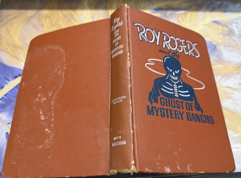 Roy Rogers-Ghost Mystery Rancho-Walker A Tompkins 1950-Book Plate 