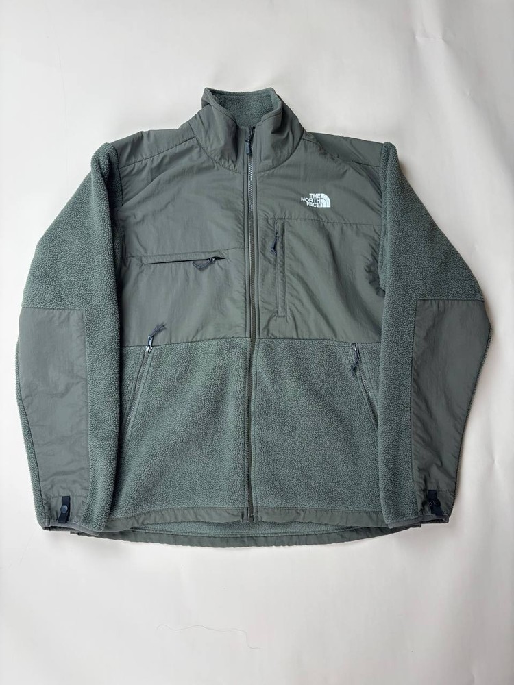 Mens The North Face Green/Olive AMYN Denali Fleece Jacket! Size L $160.00