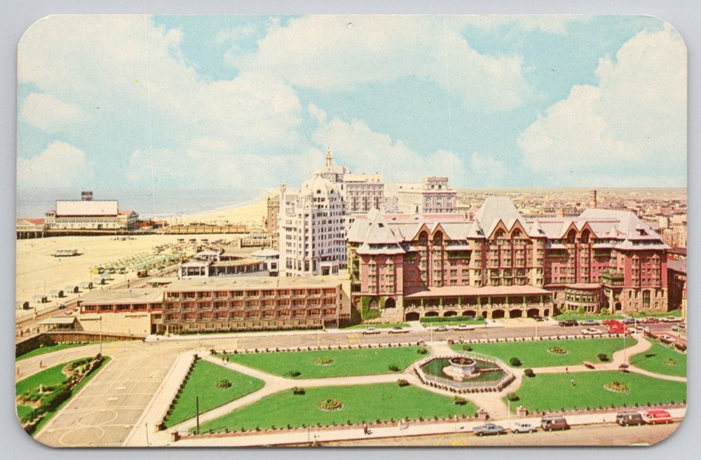 Marlborough-Blenheim Hotel Atlantic City, NJ Vintage Postcard KARDmasters