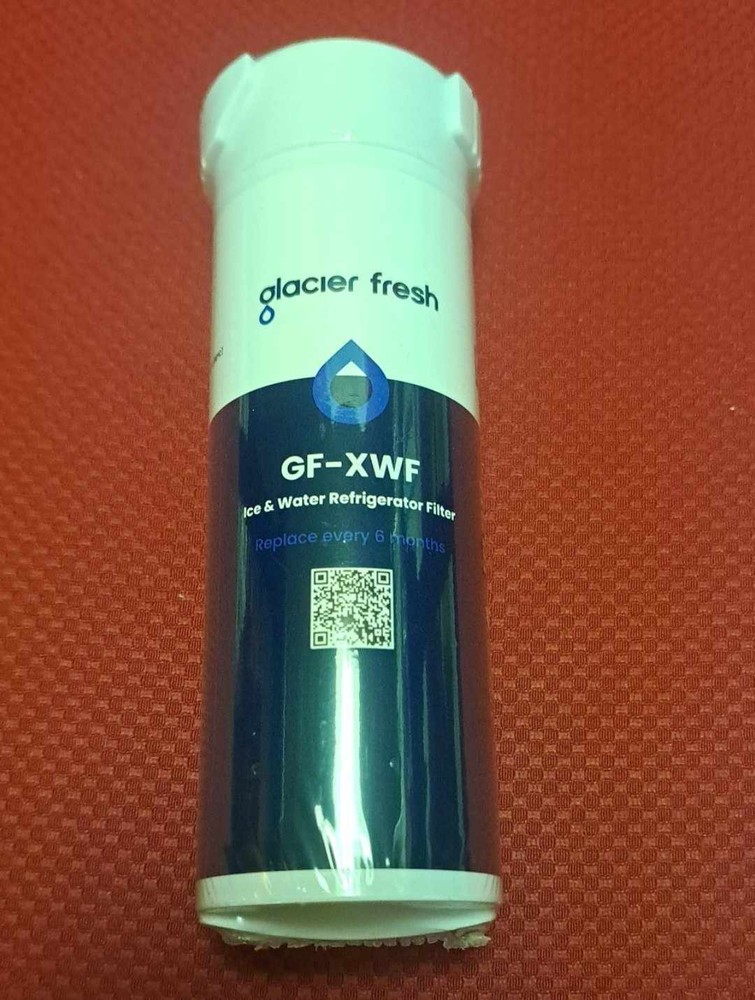 Glacier Fresh GF-XWF Ice and Water Refrigerator Filter New Sealed NSF Certified for Purity and Performance