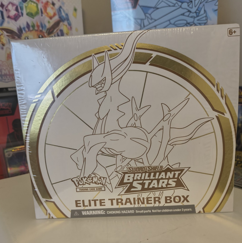 Pokémon TCG Sword And Shield, Brilliant Stars. ETB