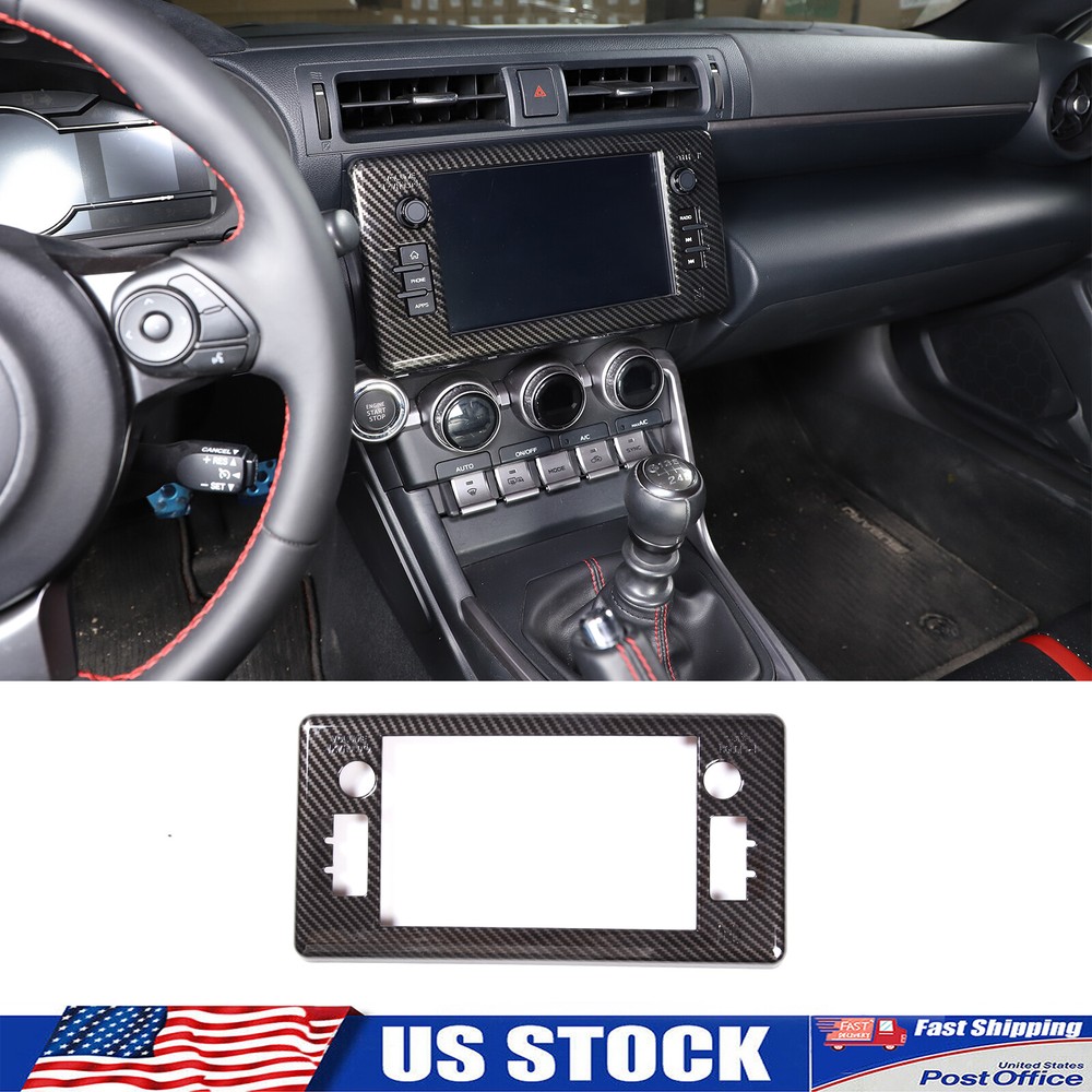 ABS Carbon Fiber Screen Cover Trim Frame for 2022+ GR86 & BRZ-image