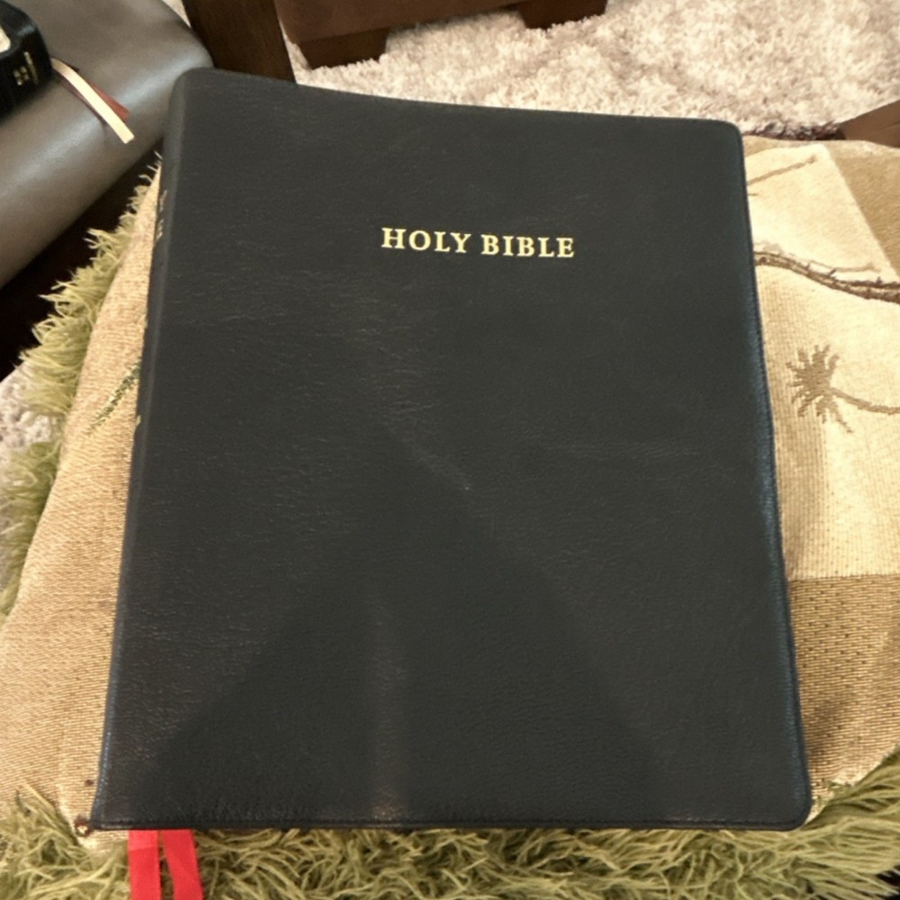 Cambridge Holy Bible English Standard Version goatskin Wide Margin Illustrated