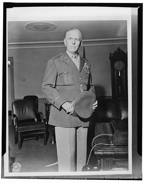 Photo:Winston Churchill Military Portrait 1940s Uniform Hat