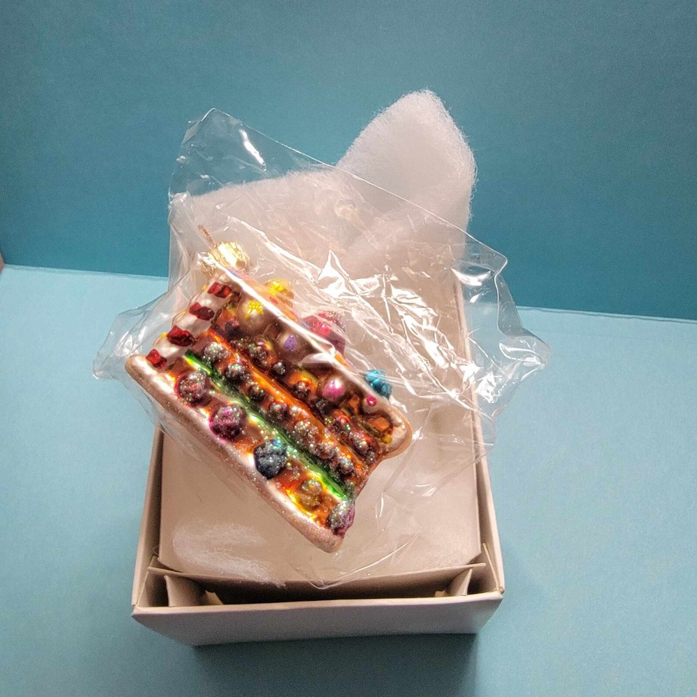 Vintage Christmas Ornament Christopher Radko Little Gems Collection Just Dessert
